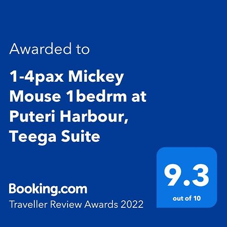 1-4Pax Mickey Mouse 1Bedrm At Puteri Harbour, Teega Suite Nusajaya  Eksteriør bilde